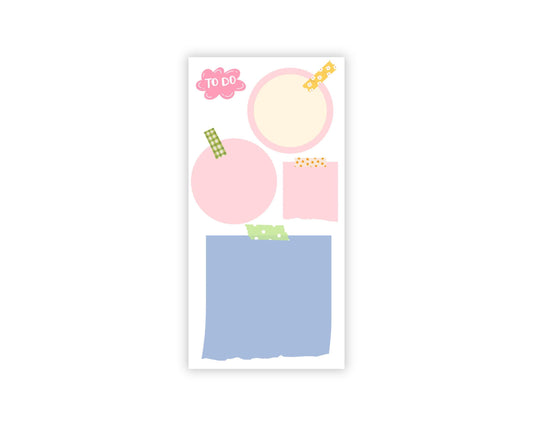 Girly Sticky Note Notepad