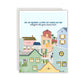 En un mundo lleno de familias me alegro de que seas mío - Family Greeting Card - Tarjeta de familia - Cards for Latinos - Espanol - Spanish