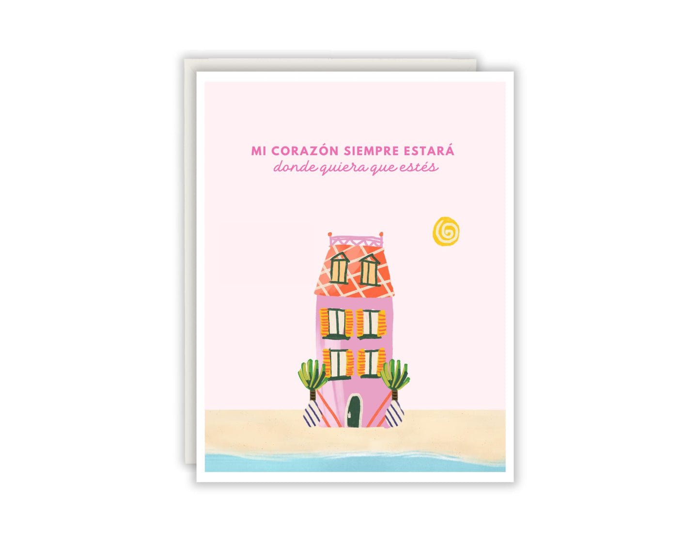 Mi corazón siempre estará donde quiera que estés - Tarjeta de larga distancia - Family Card - Tarjeta de familia - Card for Latinos